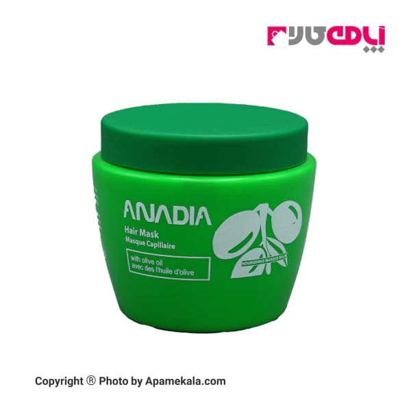 ماسک مو با آبکشی آنادیا ANADIA حاوی روغن زیتون