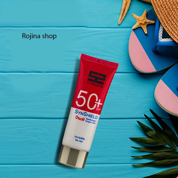 ژل کرم ضد آفتاب فاقد چربی SPF50 بی‌رنگ ساین اسکین — تصویر ۴