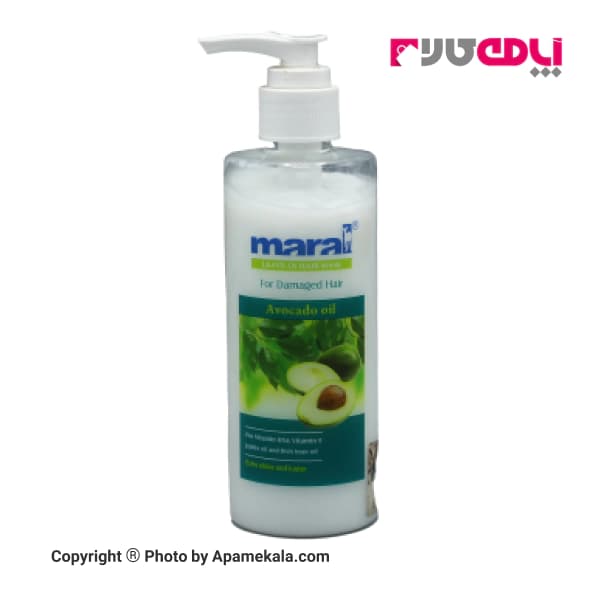 ماسک مو بدون آبکشی مارال MARAL حاوی روغن آووکادو