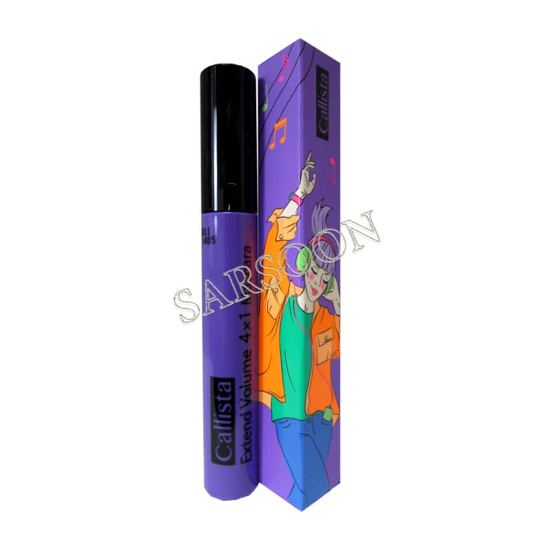 ریمل حجم دهنده 4 کاره اکستند ولوم کالیستا Callista Extend Volume 4×1 Mascara 11 ml