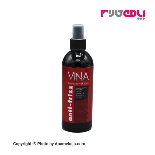 اسپری گره باز کن مو وینا VINA مدل ANTI-FRIZZ