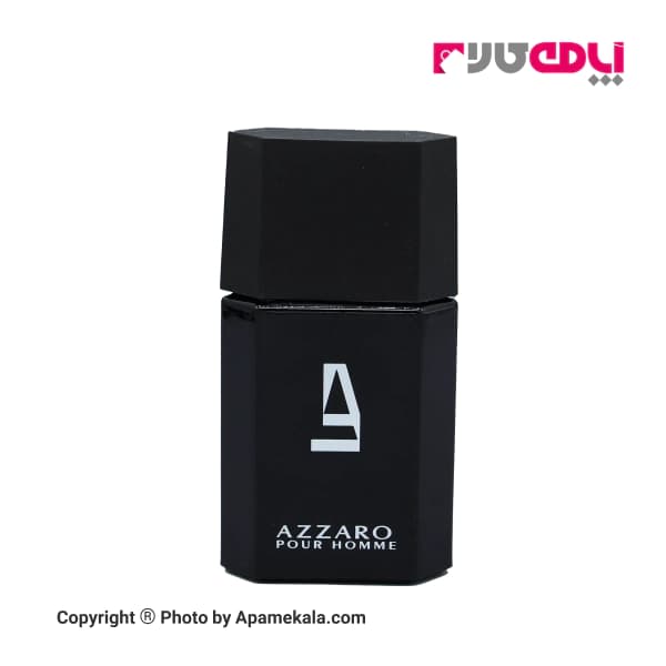 ادو پرفیوم مردانه برند نایس پاپت مدل SILVER BLACK AZZARO POUR HOMME