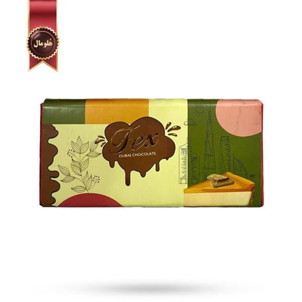 شکلات دبی فکس Dubai Chocolate fex مدل لوتوس Lotus وزن 230 گرم (اورجینال)