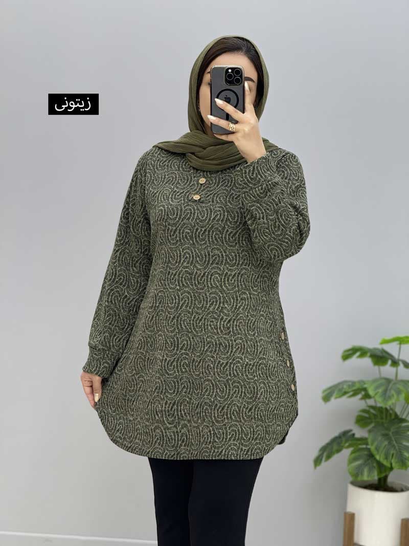 تونیک ژاکارد حلما کد 957146