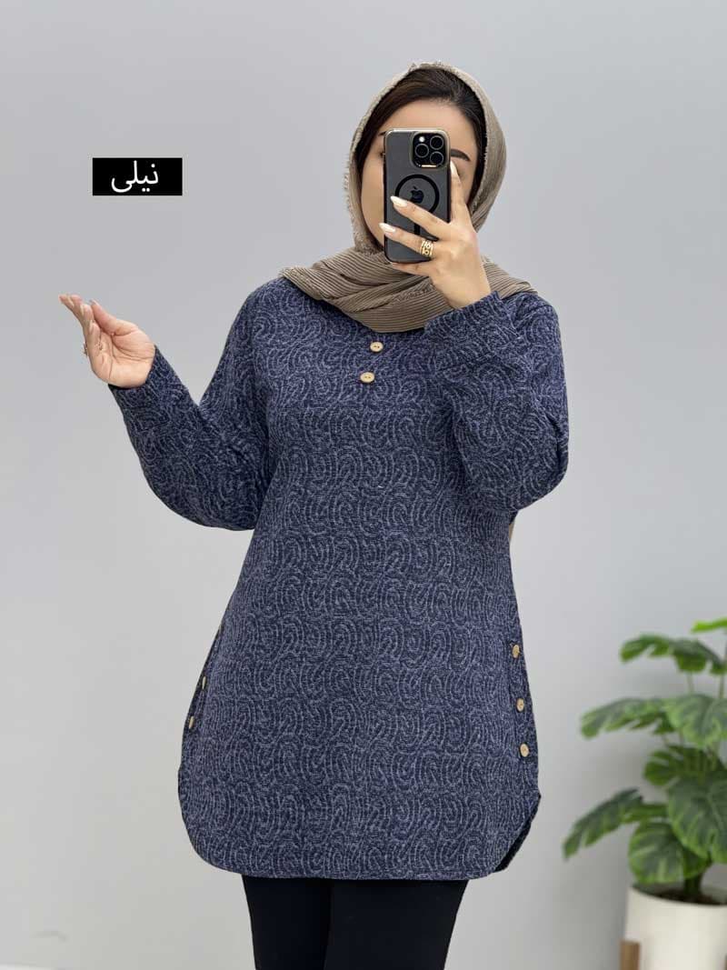 تونیک ژاکارد حلما کد 957146 — تصویر ۷