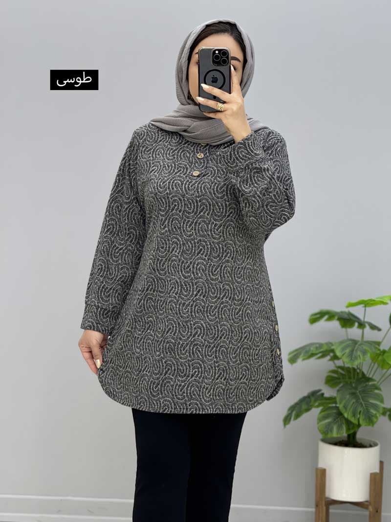 تونیک ژاکارد حلما کد 957146 — تصویر ۸