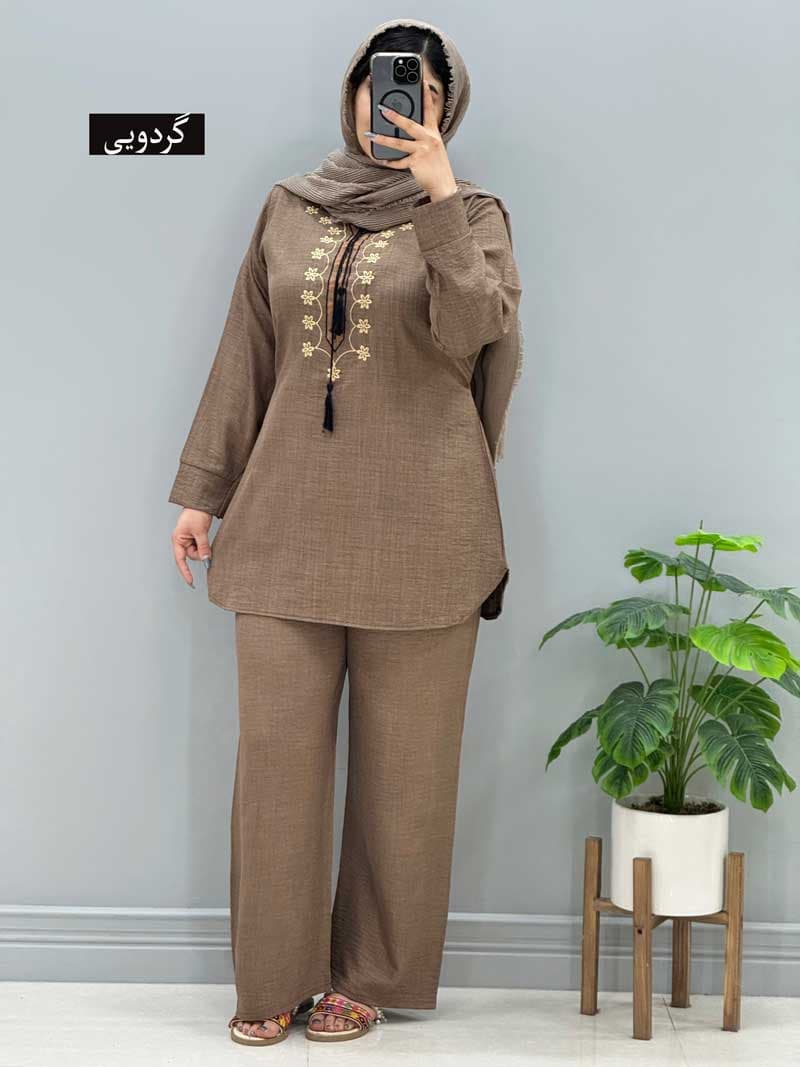 ست تونیک و شلوار ماندانا کد 957221