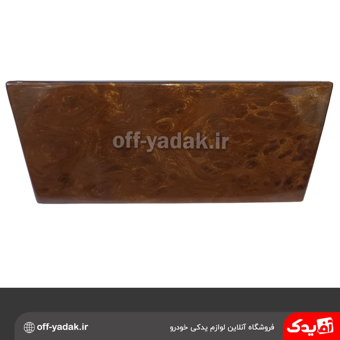 درب قاب رادیو ضبط پژو پارس قدیم چوب براق — تصویر ۲