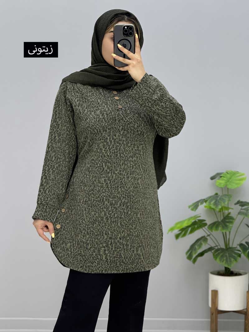 تونیک ژاکارد صبا کد 957146 — تصویر ۲
