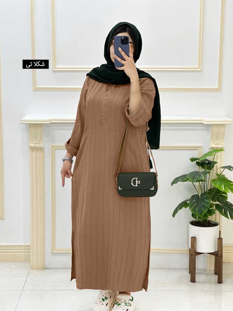 کفتان یقه مردانه تک جیب کد۳۲۴۴۵ — تصویر ۶