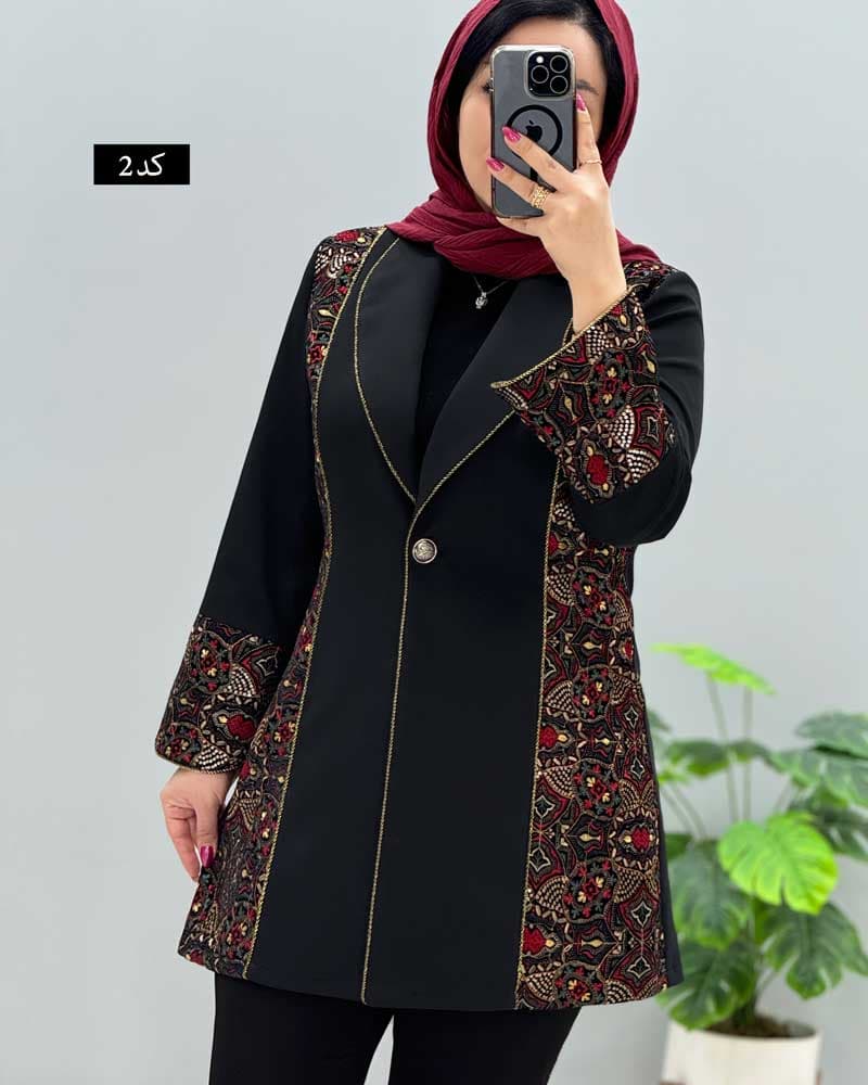 مانتو کتی مزونی تیانا کد 227459 — تصویر ۲