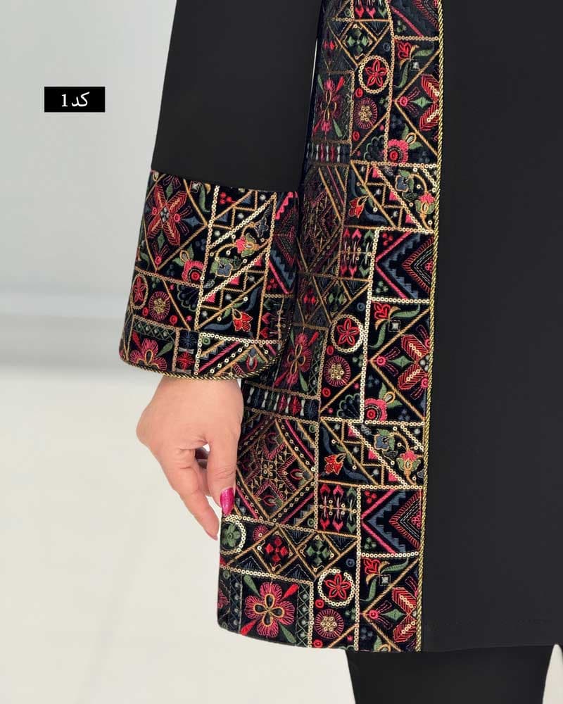 مانتو کتی مزونی تیانا کد 227459 — تصویر ۶