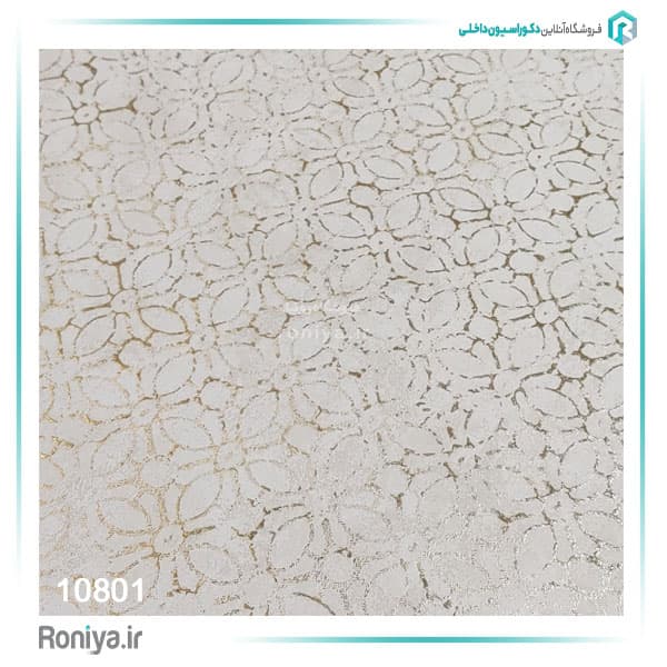 کاغذ دیواری طرح دار فلزکاری کد 10801 — تصویر ۲