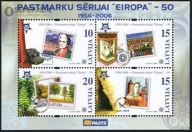 شیت تمبر لیتوانی 2006