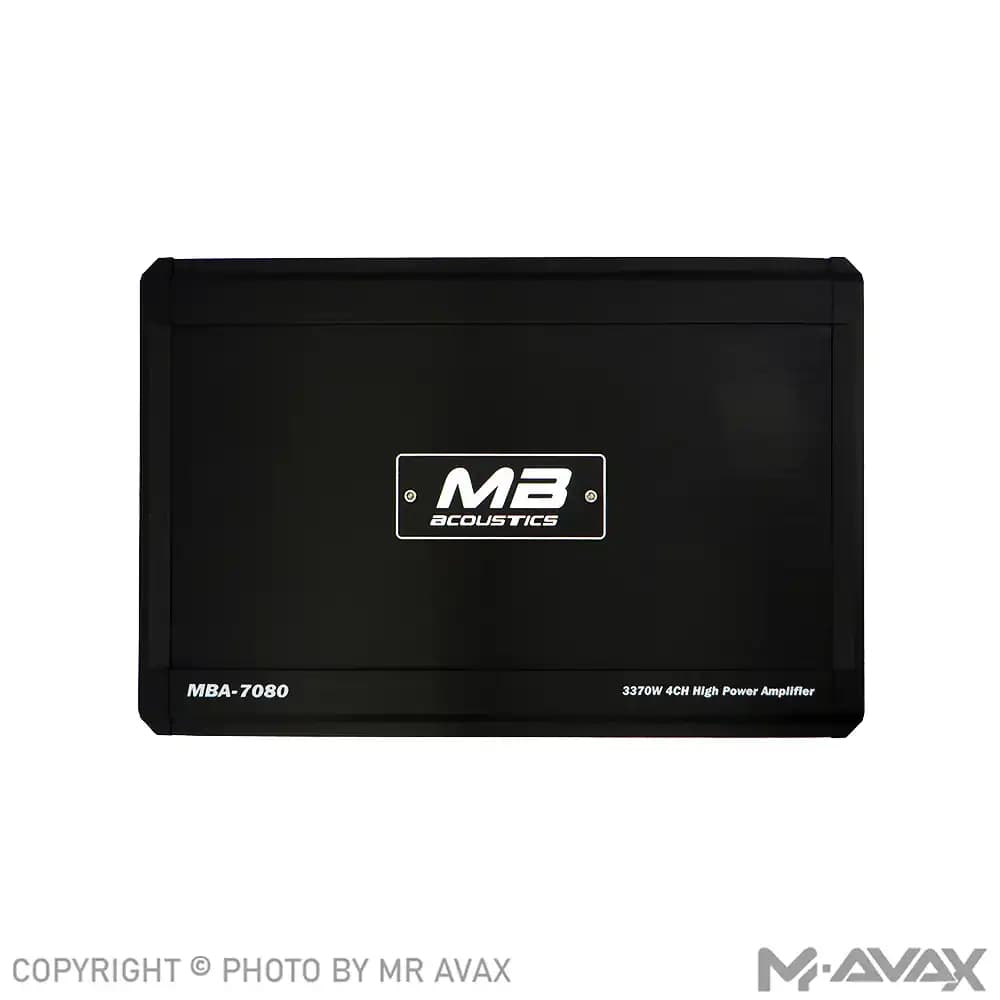 آمپلی فایر 4 کانال ام بی آکوستیک مدل MBA-7080