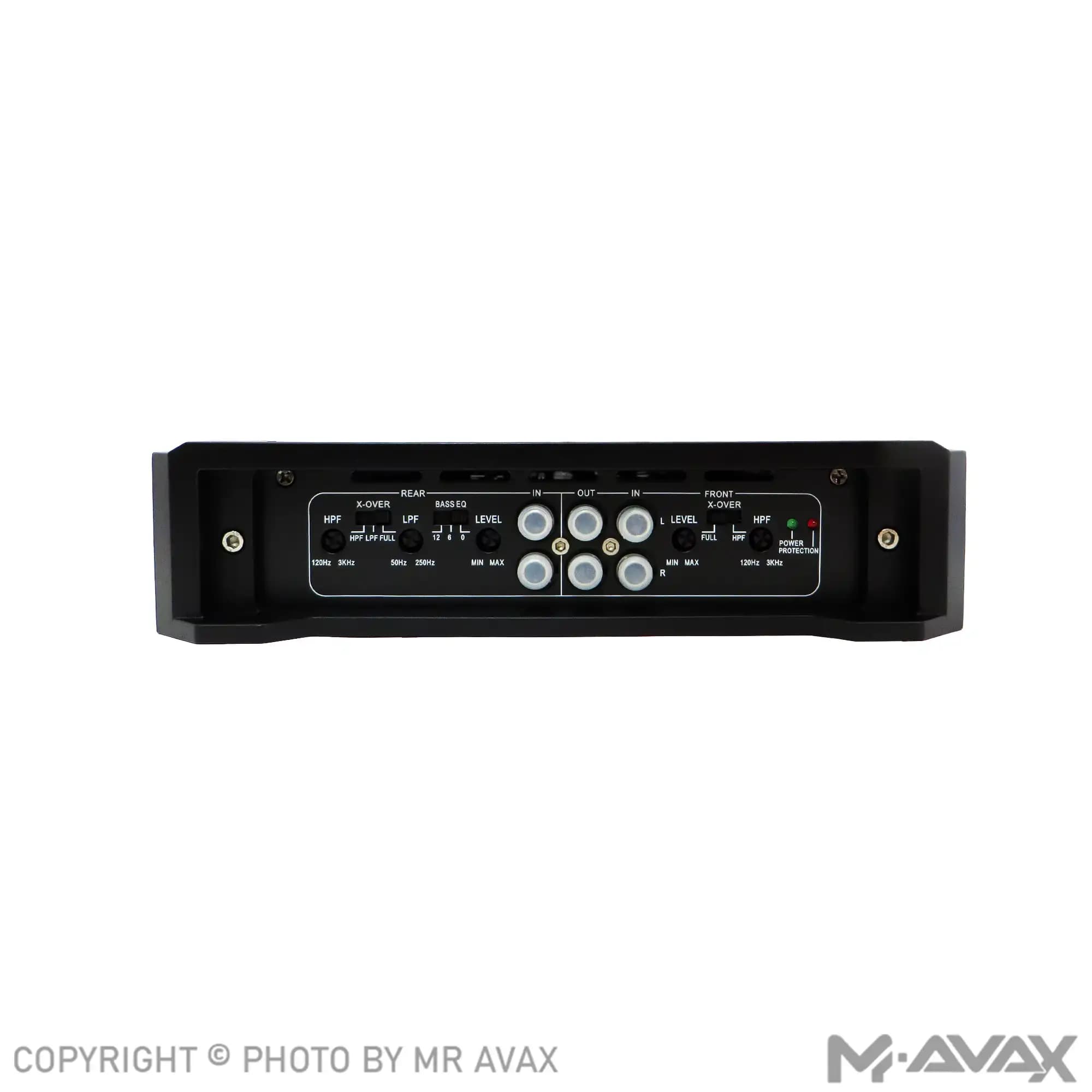 آمپلی فایر 4 کانال ام بی آکوستیک مدل MBA-7080 — تصویر ۳