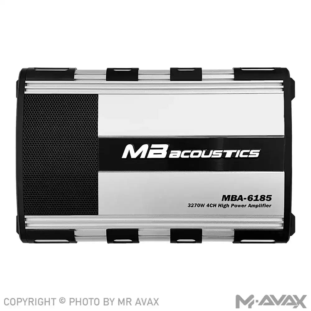 آمپلی فایر 4 کانال ام بی آکوستیک مدل MBA-6185
