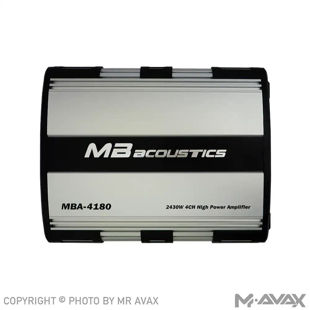 آمپلی فایر 4 کانال ام بی آکوستیک مدل MBA-4180