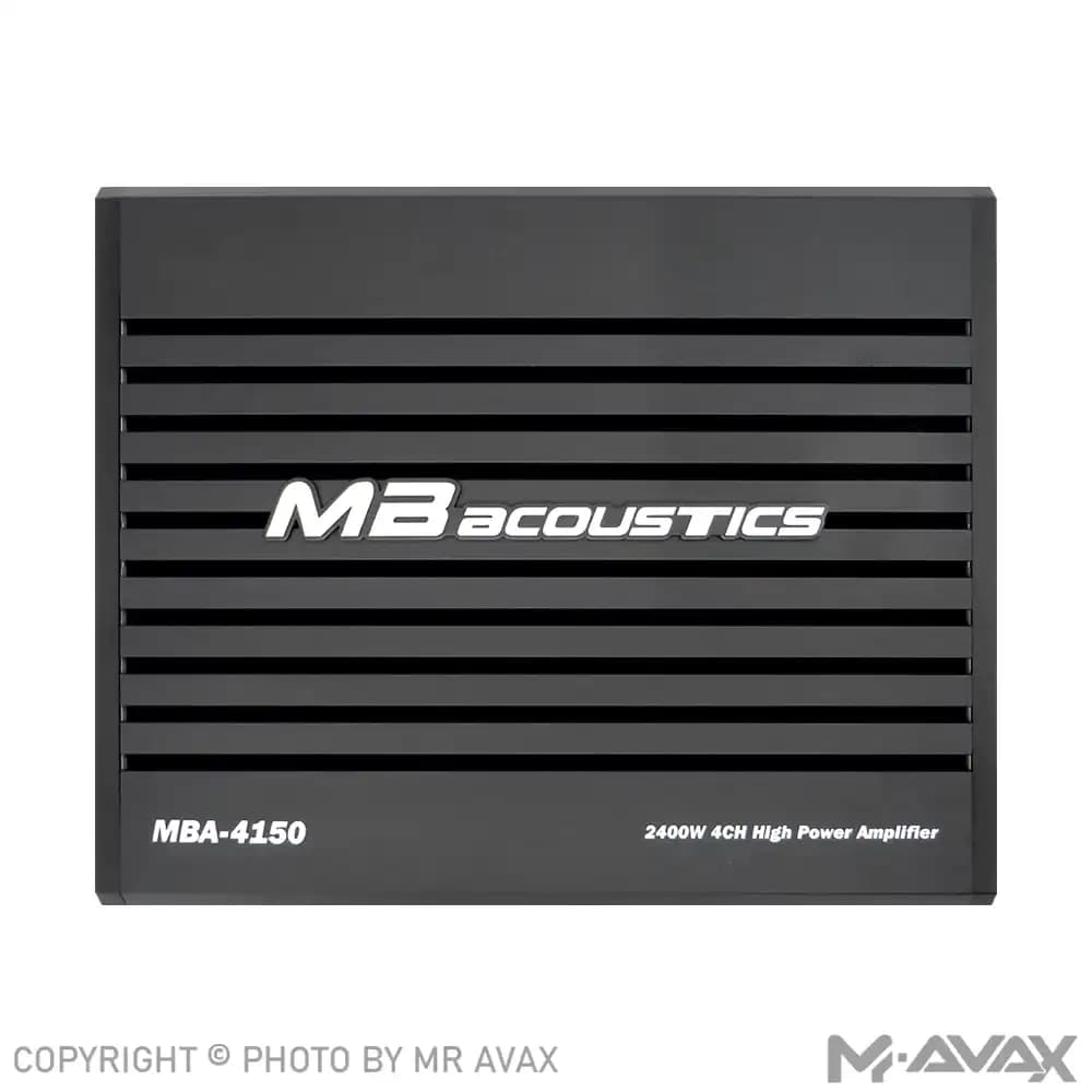 آمپلی فایر 4 کانال ام بی آکوستیک مدل MBA-4150