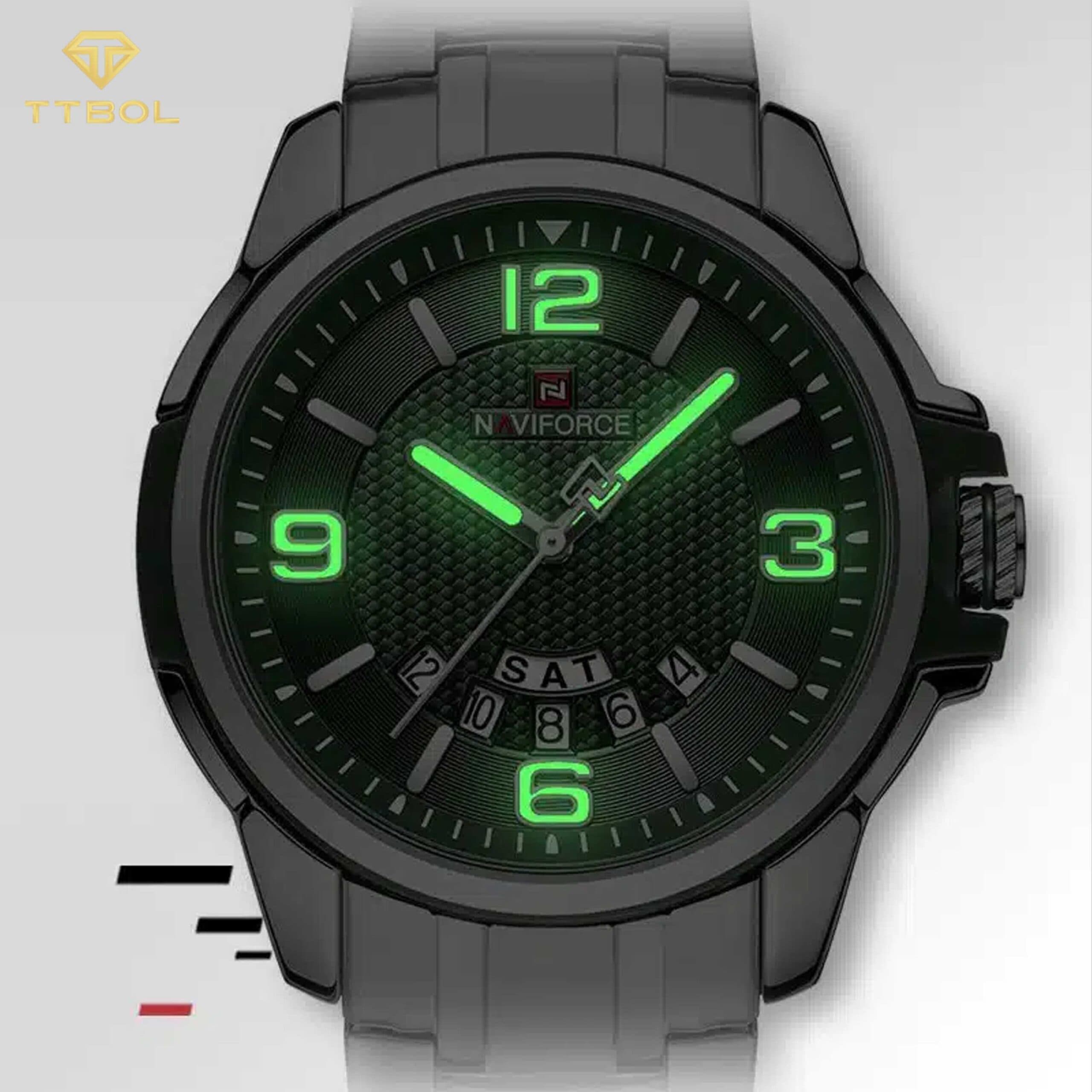 ساعت مچی مردانه ناوی فورس NAVIFORCE 9215S S/GN/GN — تصویر ۴