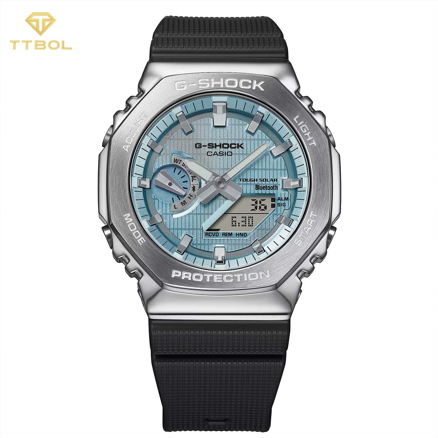 ساعت مچی مردانه کاسیو جیشاک CASIO G-SHOCK GBM-2100A-1A2 — تصویر ۷