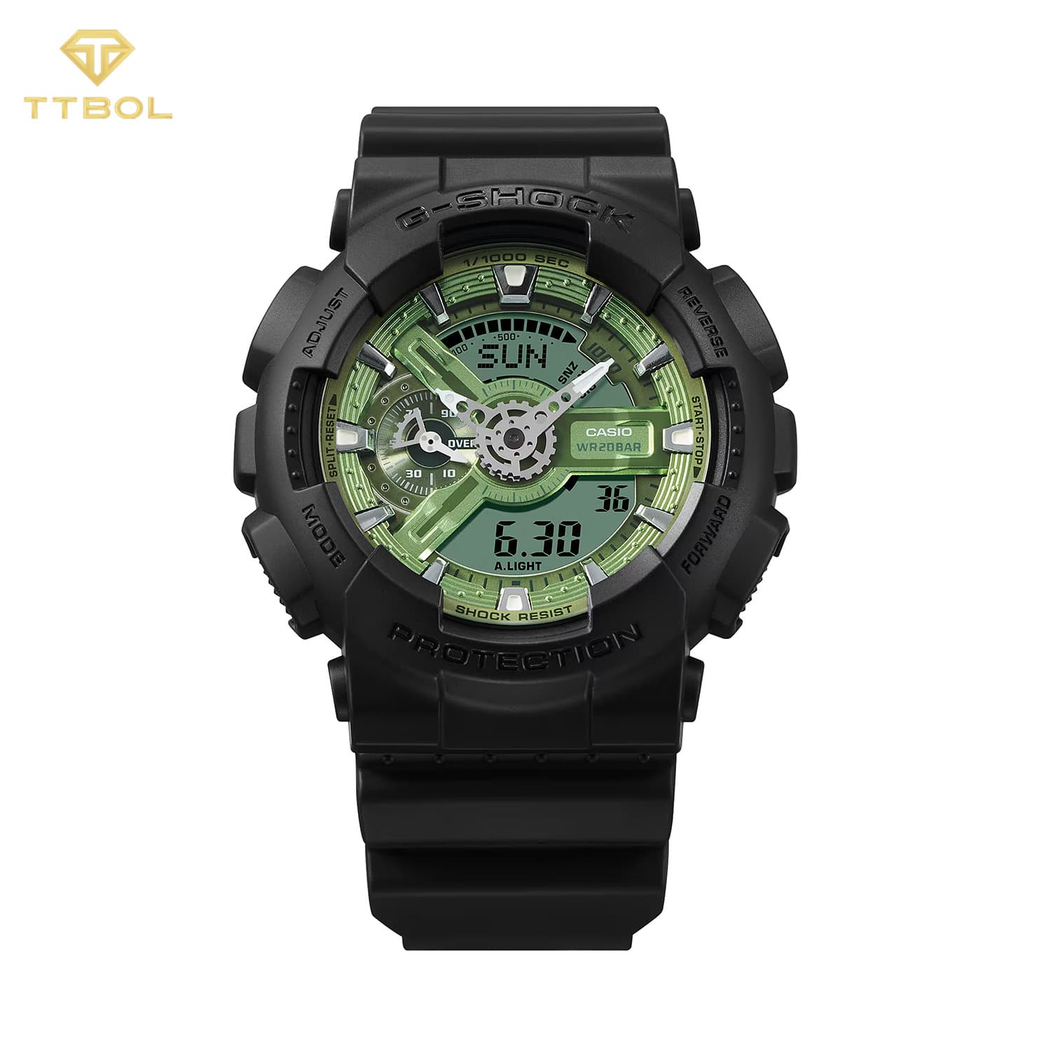 ساعت مچی مردانه کاسیو جیشاک CASIO G-SHOCK GA-110CD-1A3 — تصویر ۲
