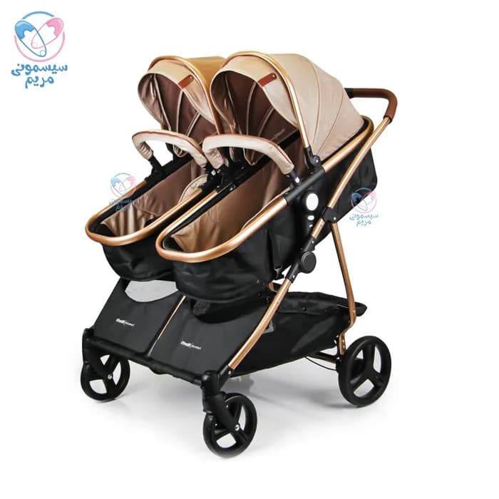 کالسکه دوقلو چیپولینو دوئو اسمارت Chipolino Duo Smart — تصویر ۶
