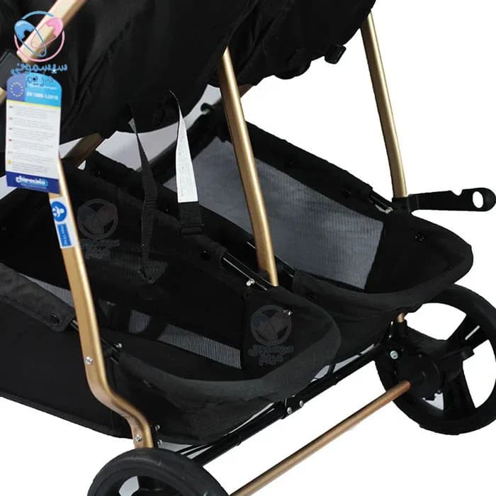 کالسکه دوقلو چیپولینو دوئو اسمارت Chipolino Duo Smart — تصویر ۴