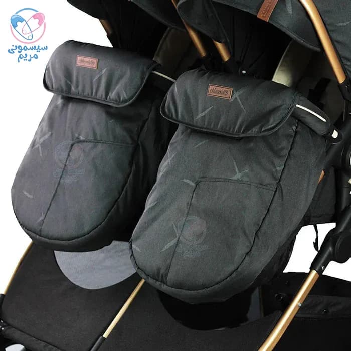 کالسکه دوقلو چیپولینو دوئو اسمارت Chipolino Duo Smart — تصویر ۵