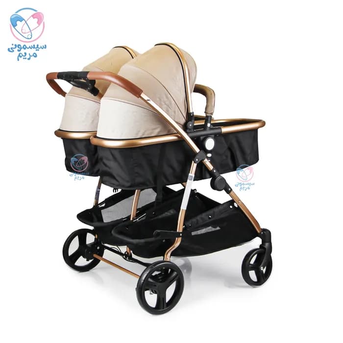 کالسکه دوقلو چیپولینو دوئو اسمارت Chipolino Duo Smart — تصویر ۸