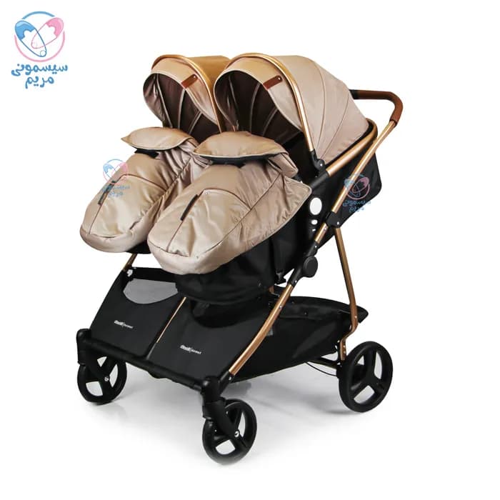کالسکه دوقلو چیپولینو دوئو اسمارت Chipolino Duo Smart — تصویر ۷