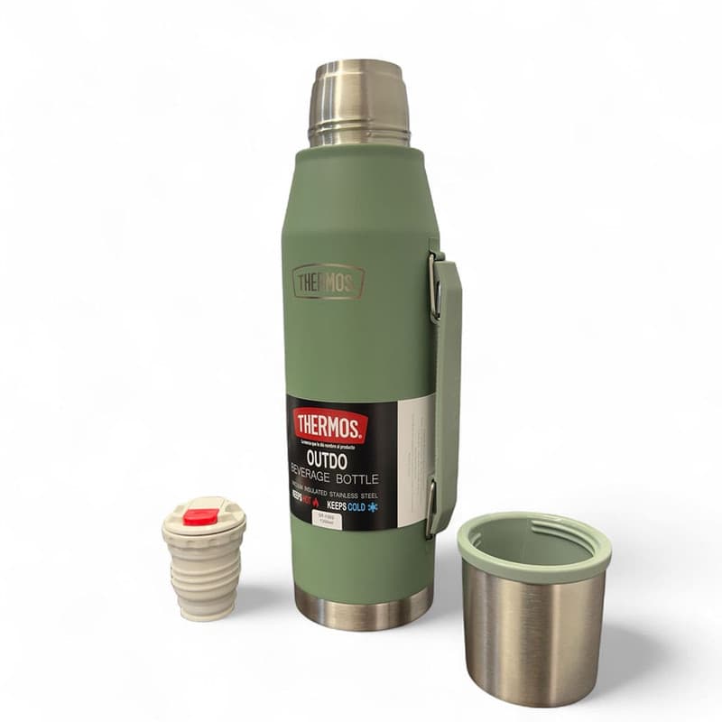 فلاسک ترموس مدل Verde OUTDO کد G2025 گنجایش 1.3 لیتر — تصویر ۴