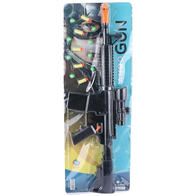 تفنگ M16 اسباب بازی آهو AHOO05 — تصویر ۲