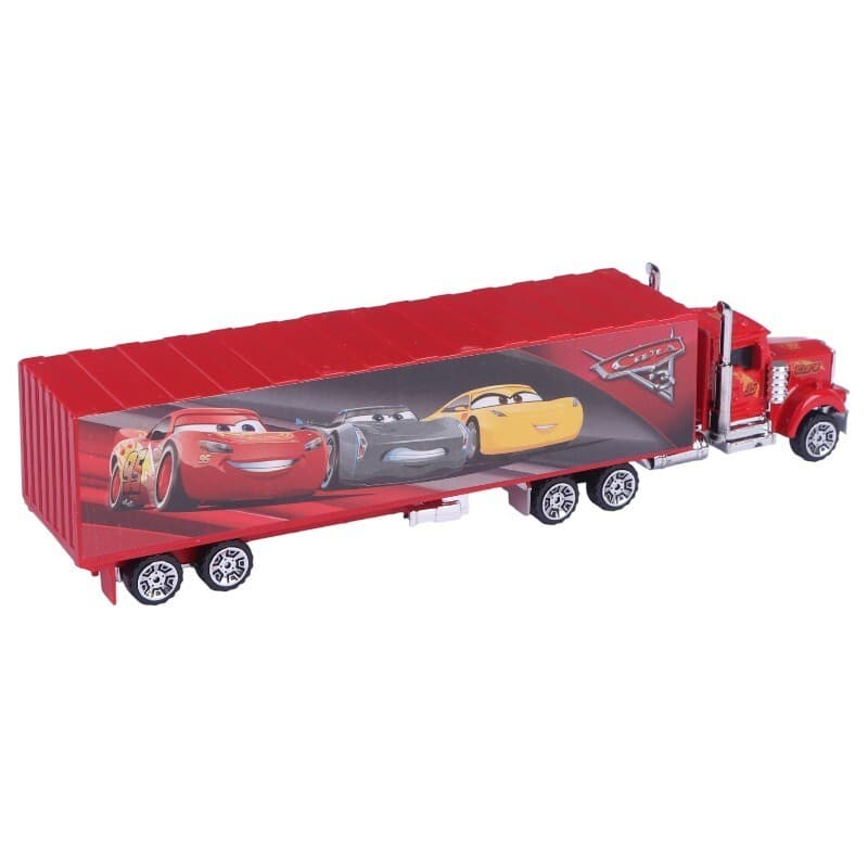 ماشین اسباب بازی قدرتی تریلی خودرو بر مک کویین Cars 3 Alloy No.1314-1 بسته 5 عددی — تصویر ۵