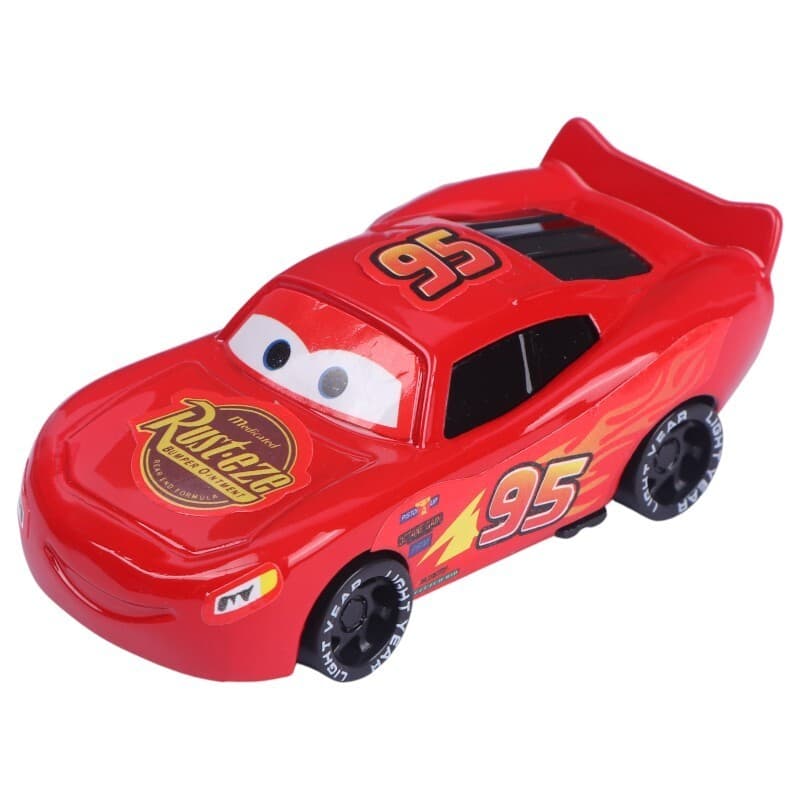 ماشین اسباب بازی قدرتی تریلی خودرو بر مک کویین Cars 3 Alloy No.1314-1 بسته 5 عددی — تصویر ۶