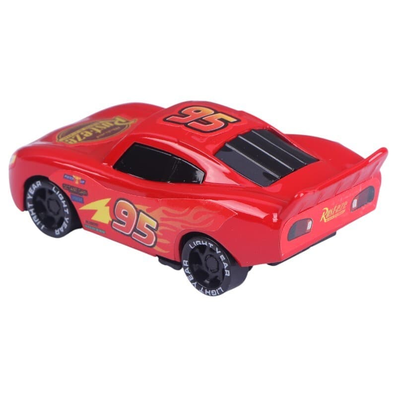 ماشین اسباب بازی قدرتی تریلی خودرو بر مک کویین Cars 3 Alloy No.1314-1 بسته 5 عددی — تصویر ۷