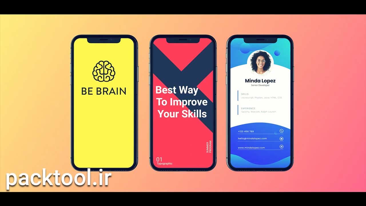 دانلود پروژه آماده افتر افکت استوری های اینستاگرام Instagram Stories V