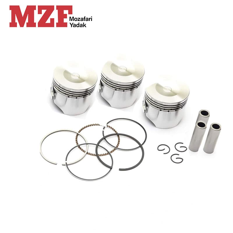 كیت رینگ و پیستون استاندارد ام وی ام MVM 110 سه سیلندر (وارداتی)