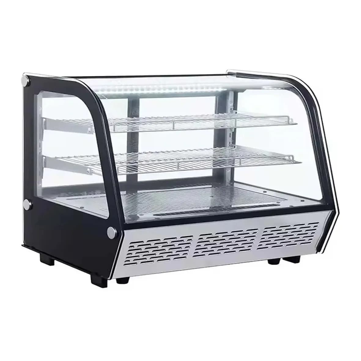 شو کیک شیشه خم ۹۰ براکس DCBM-160