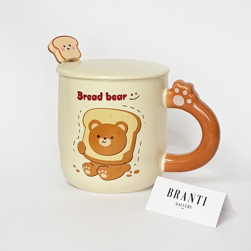 ماگ فانتزی خرسی Bread Bear کد 10819