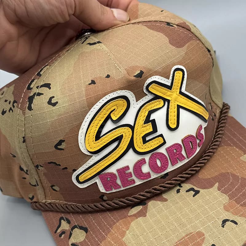 کلاه کپ اسنپ بک وارداتی کروم هارتز Sex Records کد 2 — تصویر ۲