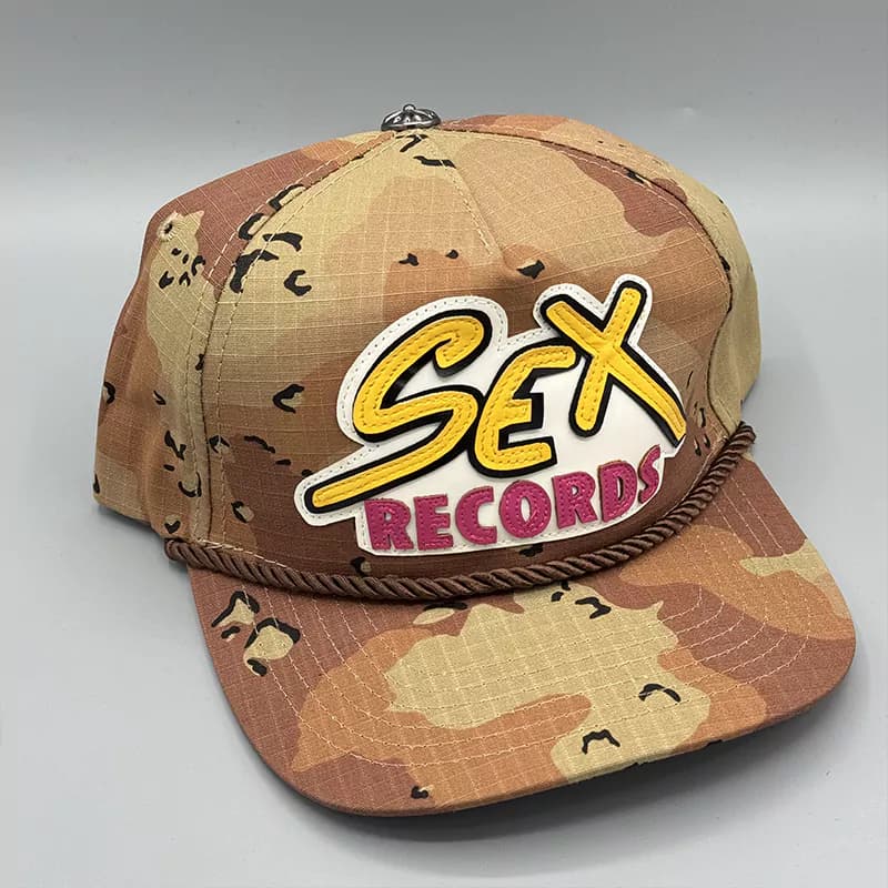 کلاه کپ اسنپ بک وارداتی کروم هارتز Sex Records کد 2