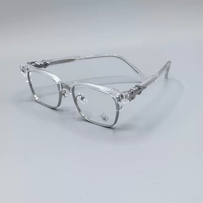 عینک کروم هارتز (Chrome Hearts) بی رنگ کد 13