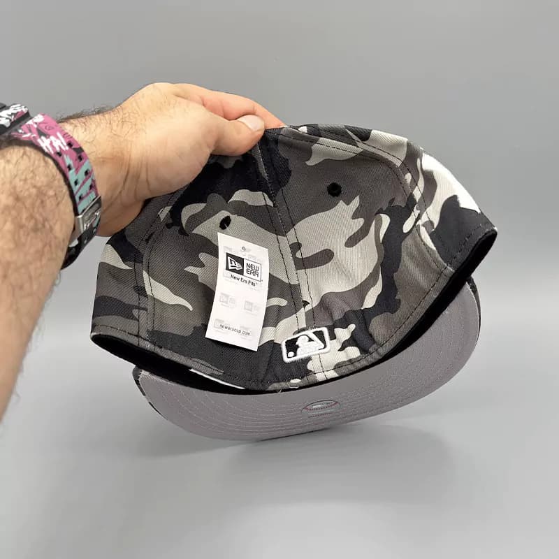 کلاه کپ فیت بک Supreme Ny چیریک طوسی — تصویر ۴