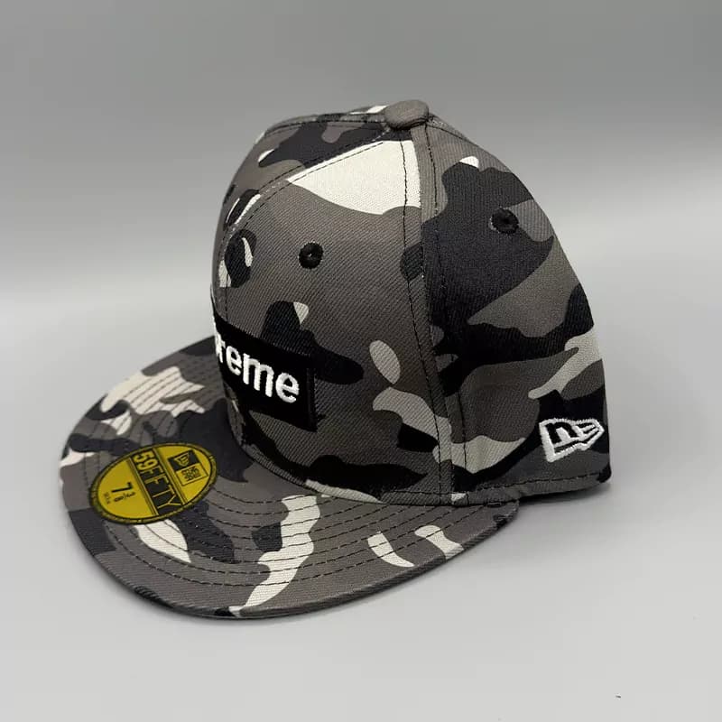 کلاه کپ فیت بک Supreme Ny چیریک طوسی — تصویر ۳