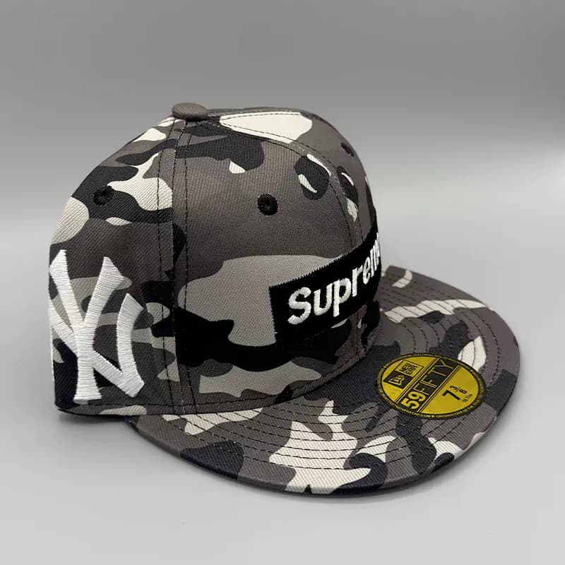 کلاه کپ فیت بک Supreme Ny چیریک طوسی — تصویر ۲