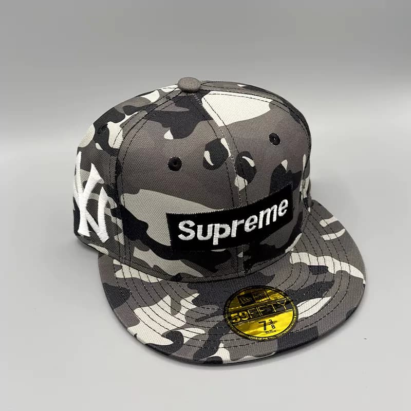 کلاه کپ فیت بک Supreme Ny چیریک طوسی