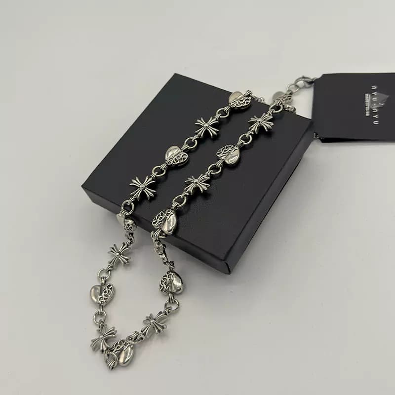 گردنبند کروم هارتز کد 27 (Chrome Hearts) — تصویر ۲