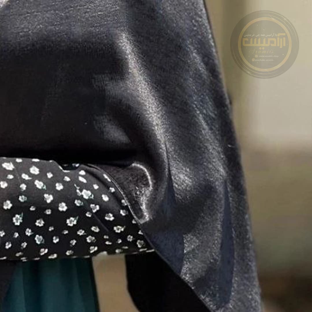 مینی اسکارف و روسری مشکی کوپرا — تصویر ۹