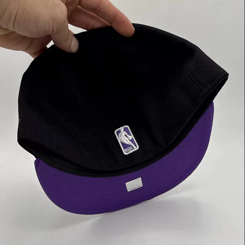 کلاه کپ فیت بک Lakers دو رنگ — تصویر ۲